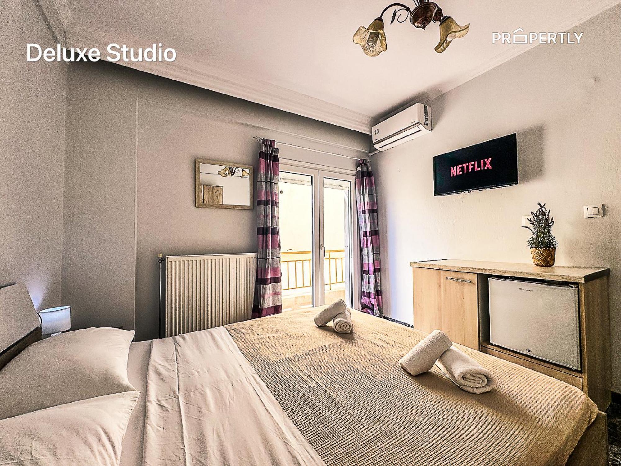 Nea Kallikrateia Seaside Retreat #Propertly 아파트 외부 사진